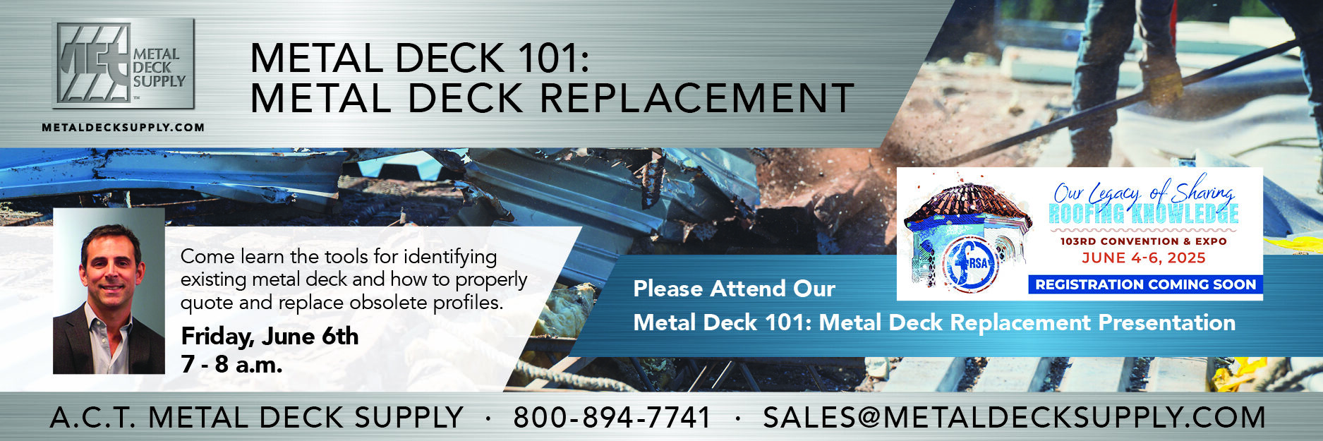 A.C.T Metal Deck Supply-FRSA Metal Deck Presentation Ad 2025 3 31 (002)
