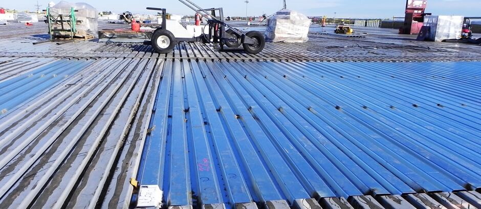 A C T Metal Deck Supply, Corrugated Steel Roof Decking